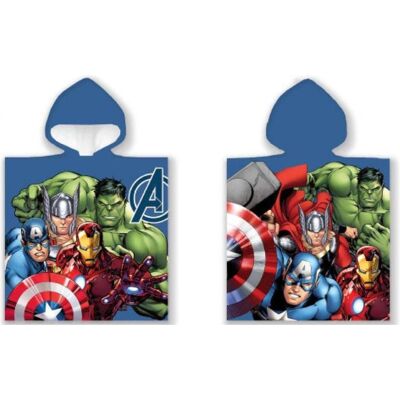 BrandMac Serviette Poncho Avengers - 50x100cm - Accessoire plage - Publicité BrandMac Serviette Poncho Avengers - 50x100cm - Accessoire plage - Publicité