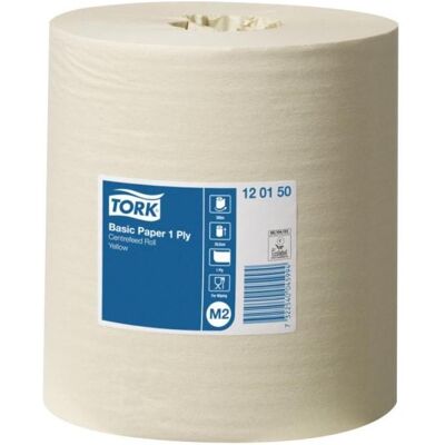 Rouleaux de serviettes en papier Tork - 300m, 1-couche, recyclé - 6 pièces - Publicité Rouleaux de serviettes en papier Tork - 300m, 1-couche, recyclé - 6 pièces - Publicité