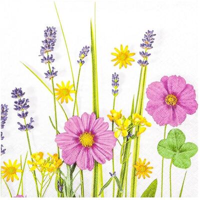 Magni, Serviettes de table, 20 Servietten Sommerliche Gr?ser und Blumen Garten Tischdeko Decoupage Serviettentechnik 33x33cm (20 pcs, 33 x 33 cm) - Publicité Magni, Serviettes de table, 20 Servietten Sommerliche Gr?ser und Blumen Garten Tischdeko Decoupage Serviettentechnik 33x33cm (20 pcs, 33 x 33 cm) - Publicité