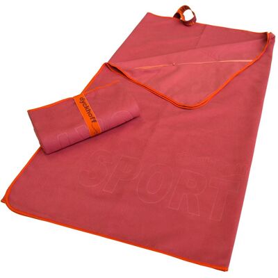 Serviette de sport en microfibre Dyckhoff - 80x180 cm - Publicité Serviette de sport en microfibre Dyckhoff - 80x180 cm - Publicité