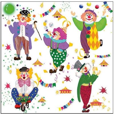 Ambiente, Serviettes de table, Serviette de table "Carnaval" 33 x 33 cm 20pcs (20 pcs, 33 x 33 cm) - Publicité Ambiente, Serviettes de table, Serviette de table "Carnaval" 33 x 33 cm 20pcs (20 pcs, 33 x 33 cm) - Publicité