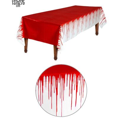 Magni Nappe 137 x 275 cm sanglante (1 pcs) - Publicité Magni Nappe 137 x 275 cm sanglante (1 pcs) - Publicité
