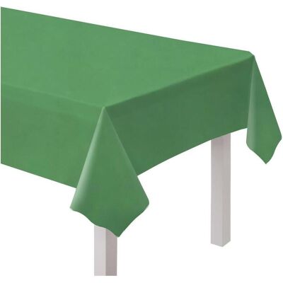 Amscan, Nappe, 9915404-208 Couverture de table en papier Evergreen (274 x 137 cm) - Publicité Amscan, Nappe, 9915404-208 Couverture de table en papier Evergreen (274 x 137 cm) - Publicité