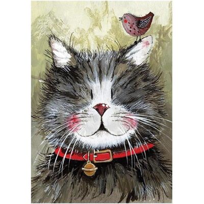 Alex Clark Art, Torchon, Küchentuch TT30 Klaus die Katze (65 x 45 cm) - Publicité Alex Clark Art, Torchon, Küchentuch TT30 Klaus die Katze (65 x 45 cm) - Publicité