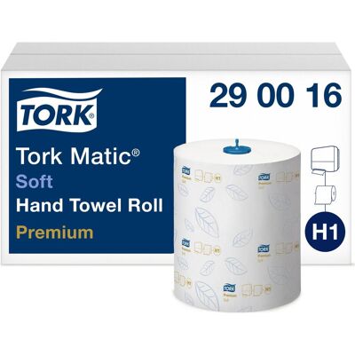 Tork Serviettes en papier Matic, Essuie-tout, Blanc - Publicité Tork Serviettes en papier Matic, Essuie-tout, Blanc - Publicité