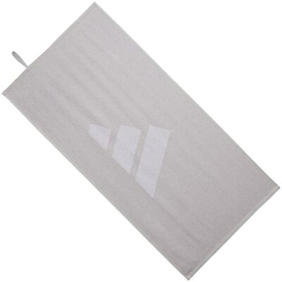 Adidas, Serviette éponge, Per Pack Towel - mgsogr/white (100 x 50 cm) - Publicité Adidas, Serviette éponge, Per Pack Towel - mgsogr/white (100 x 50 cm) - Publicité