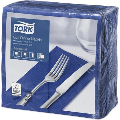 Tork, Serviettes de table, Dinnerservietten (100 pcs, 39 x 39 cm) - Publicité Tork, Serviettes de table, Dinnerservietten (100 pcs, 39 x 39 cm) - Publicité