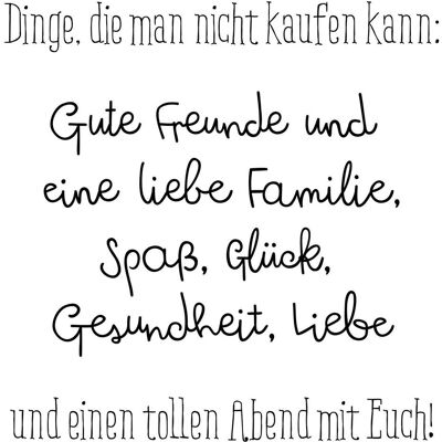 Braun & Company, Serviettes de table, 20 Servietten " Gute Freunde und eine Familie, Spass, Glück, Gesundheit, Liebe und einen tollen A (20 pcs, 33 x 33 cm) - Publicité Braun & Company, Serviettes de table, 20 Servietten " Gute Freunde und eine Familie, Spass, Glück, Gesundheit, Liebe und einen tollen A (20 pcs, 33 x 33 cm) - Publicité