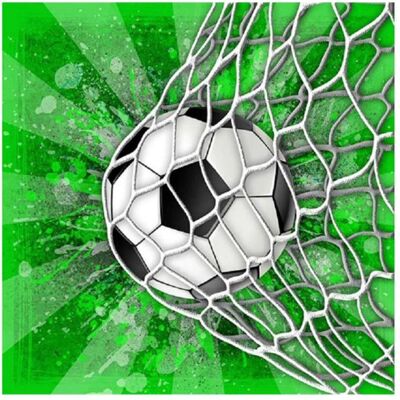 Braun + Company, Serviettes de table, Fussball (20 pcs, 33 x 33 cm) - Publicité Braun + Company, Serviettes de table, Fussball (20 pcs, 33 x 33 cm) - Publicité