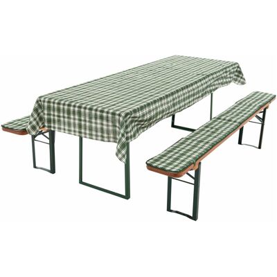 Doppler, Coussin d’assise, Bierbankauflagen Set (220 x 25 cm) - Publicité Doppler, Coussin d’assise, Bierbankauflagen Set (220 x 25 cm) - Publicité