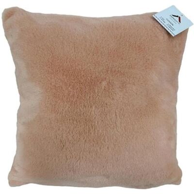 Domoletti, Coussin décoratif, Fake Rabbit Fleece Cushion 45x45 Pink (45 x 45 cm) - Publicité Domoletti, Coussin décoratif, Fake Rabbit Fleece Cushion 45x45 Pink (45 x 45 cm) - Publicité