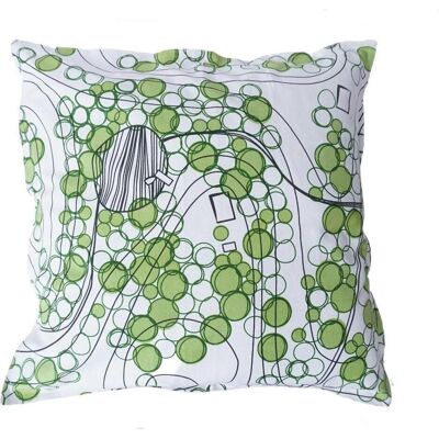Born in Sweden, Coussin décoratif, Taie d'oreiller Forest (50 x 50 cm) - Publicité Born in Sweden, Coussin décoratif, Taie d'oreiller Forest (50 x 50 cm) - Publicité