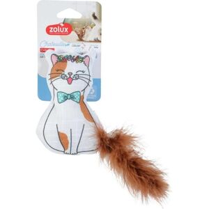 Zolux Zabawka dla kota z piórkami i kocimiętką kot muszka CHATOUILLE 13cm, Jouets pour chat - Publicité Zolux Zabawka dla kota z piórkami i kocimiętką kot muszka CHATOUILLE 13cm, Jouets pour chat - Publicité