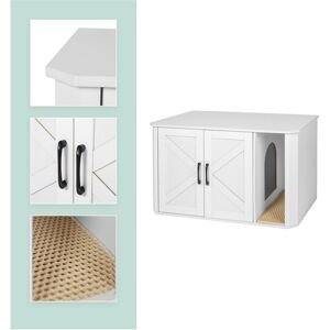 Relaxdays Katzenschrank (Chat, Chien), Panier pour chien + chat - Publicité Relaxdays Katzenschrank (Chat, Chien), Panier pour chien + chat - Publicité