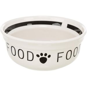 Trixie Voerbak Hond Food Keramiek Wit / Zwart - 2,6 Ltr 25 Cm (260 cl), Gamelle - Publicité Trixie Voerbak Hond Food Keramiek Wit / Zwart - 2,6 Ltr 25 Cm (260 cl), Gamelle - Publicité