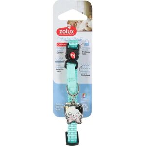 Zolux Obroża dla kota z zawieszką w kształcie kota CHATOUILLE niebieska (Chat, Promenade), Collier + laisse - Publicité Zolux Obroża dla kota z zawieszką w kształcie kota CHATOUILLE niebieska (Chat, Promenade), Collier + laisse - Publicité