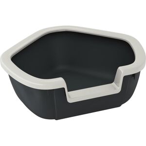 Ferplast Dama Bac à Litière pour Chats - Bac à Litière - Publicité Ferplast Dama Bac à Litière pour Chats - Bac à Litière - Publicité