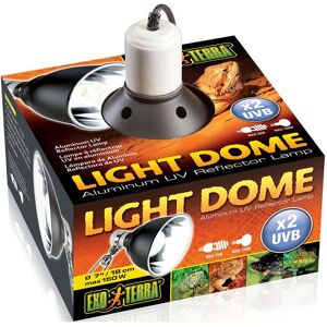 Exo Terra dômes lumineux (UVB), Éclairage pour terrarium - Publicité Exo Terra dômes lumineux (UVB), Éclairage pour terrarium - Publicité