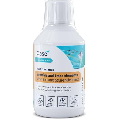 Oase AquaElements Vitamines 250 ml (Entretien de l'eau de l'aquarium), Entretien de l'aquarium - Publicité Oase AquaElements Vitamines 250 ml (Entretien de l'eau de l'aquarium), Entretien de l'aquarium - Publicité