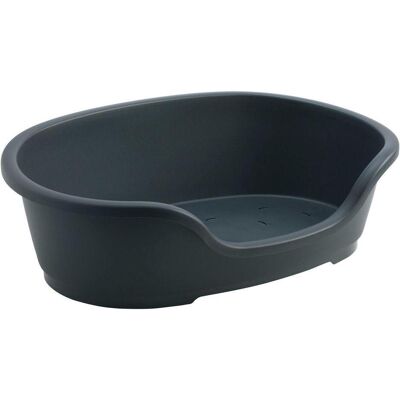 Lit pour chien Flamingo - 95x55x28 - Noir - Confortable et Durable - Publicité Lit pour chien Flamingo - 95x55x28 - Noir - Confortable et Durable - Publicité