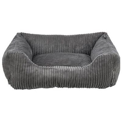 Trixie Jonna vital bed,corduroy plush,rectangul.,120×80cm,lightgrey (Chat, Chien), Panier pour chien + chat - Publicité Trixie Jonna vital bed,corduroy plush,rectangul.,120×80cm,lightgrey (Chat, Chien), Panier pour chien + chat - Publicité