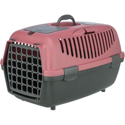 Trixie Transporter Capri 2, dla psa, XS–S: 37 × 34 × 55 cm, ciemnoszaro-antyczny róż (Chien), Transport d'animaux - Publicité Trixie Transporter Capri 2, dla psa, XS–S: 37 × 34 × 55 cm, ciemnoszaro-antyczny róż (Chien), Transport d'animaux - Publicité