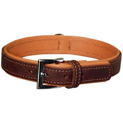Collier pour Chien Kerbl Vegas HQ - Cuir, Marron, 25mm x 37-43cm - Collier pour Chien - Publicité Collier pour Chien Kerbl Vegas HQ - Cuir, Marron, 25mm x 37-43cm - Collier pour Chien - Publicité