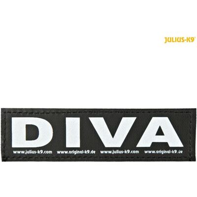 Julius-K9 Logo DIVA, 11x3cm, Gr. 0 (S, Chien), Collier + laisse - Publicité Julius-K9 Logo DIVA, 11x3cm, Gr. 0 (S, Chien), Collier + laisse - Publicité