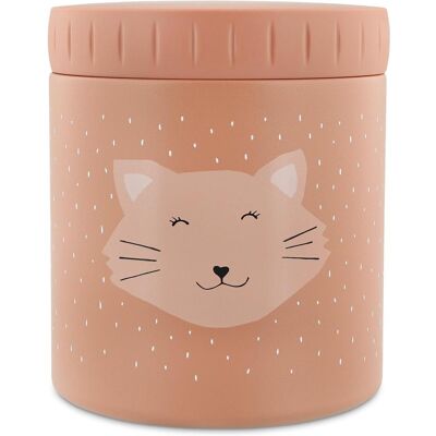 Trixie Mrs. Cat Boîte à goûter isotherme en acier inoxydable (500 ml) - Lunch Box - Publicité Trixie Mrs. Cat Boîte à goûter isotherme en acier inoxydable (500 ml) - Lunch Box - Publicité