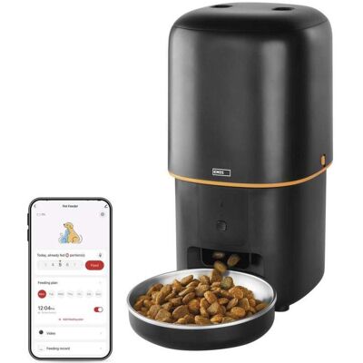 EMOS GoSmart Mangeoire Intelligente - Bol en Acier Inoxydable Détachable - Wi-Fi - Publicité EMOS GoSmart Mangeoire Intelligente - Bol en Acier Inoxydable Détachable - Wi-Fi - Publicité