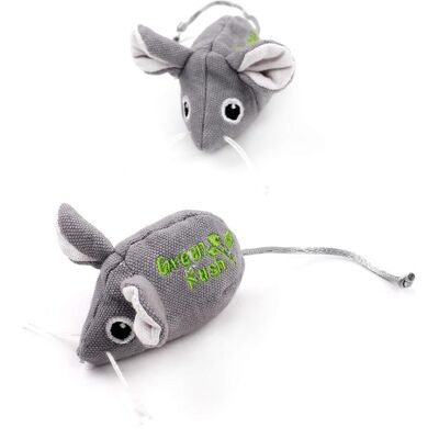 All for Paws AFP Green Rush Catnip Mice Jouets pour chats (Jouets avec herbe à chat, Souris de jeu chat), Jouets pour chat - Publicité All for Paws AFP Green Rush Catnip Mice Jouets pour chats (Jouets avec herbe à chat, Souris de jeu chat), Jouets pour chat - Publicité