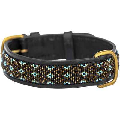 Kampuni Collier pour chien fait main Turquoise/Bleu - Collier - Publicité Kampuni Collier pour chien fait main Turquoise/Bleu - Collier - Publicité