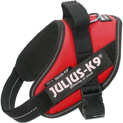 Julius-K9 IDC harnais Power, taille mini, rouge (M, Chien, Général), Collier + laisse - Publicité Julius-K9 IDC harnais Power, taille mini, rouge (M, Chien, Général), Collier + laisse - Publicité