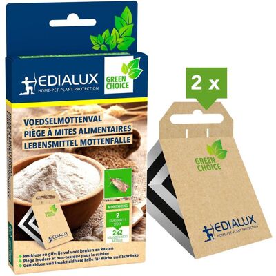 Edialux - Voedselmottenval - piège à phéromones - sans odeur - Moth trap - Publicité Edialux - Voedselmottenval - piège à phéromones - sans odeur - Moth trap - Publicité