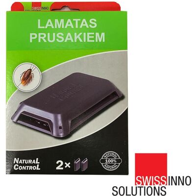 Piège à insectes Swissinno - Contrôle efficace des insectes rampants - Publicité Piège à insectes Swissinno - Contrôle efficace des insectes rampants - Publicité
