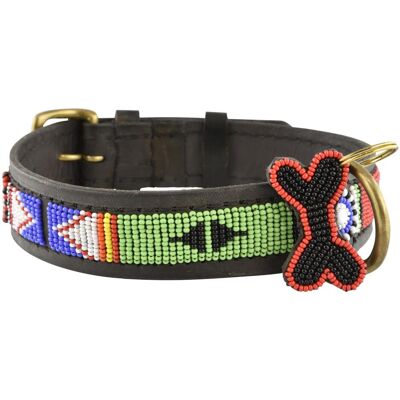 Collier pour chien fait main Kampuni Micro Maragoli - Publicité Collier pour chien fait main Kampuni Micro Maragoli - Publicité