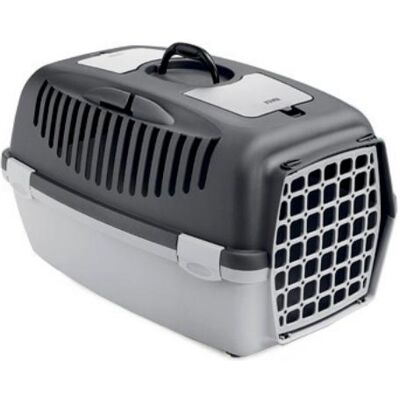 Transporteur pour Chats STEFANPLAST - Moyen - 2 Portes - Plastique - Publicité Transporteur pour Chats STEFANPLAST - Moyen - 2 Portes - Plastique - Publicité