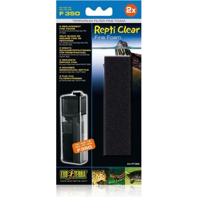 Filtre Exo Terra Repti Clear F350 - Éponge Fine de Rechange - Publicité Filtre Exo Terra Repti Clear F350 - Éponge Fine de Rechange - Publicité