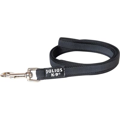 Julius-K9 Laisse caoutchoutée avec boucle Noir - Gris Taille 1 (1, Chien, Promenade, Sport canin, Travail), Collier + laisse - Publicité Julius-K9 Laisse caoutchoutée avec boucle Noir - Gris Taille 1 (1, Chien, Promenade, Sport canin, Travail), Collier + laisse - Publicité