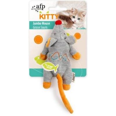 All for Paws AFP Kitty Jumbo mus 20cm, Jouets pour chat - Publicité All for Paws AFP Kitty Jumbo mus 20cm, Jouets pour chat - Publicité