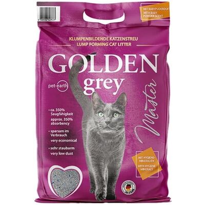 Litière pour Chat Golden Grey Master - 7kg - Absorption Élevée et Contrôle des Odeurs - Publicité Litière pour Chat Golden Grey Master - 7kg - Absorption Élevée et Contrôle des Odeurs - Publicité