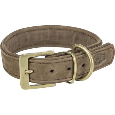 Trixie Pure collar, leather, S–M: 31–37 cm/30 mm, brown (Chien, Promenade), Collier + laisse - Publicité Trixie Pure collar, leather, S–M: 31–37 cm/30 mm, brown (Chien, Promenade), Collier + laisse - Publicité