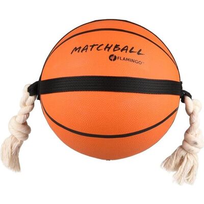 Ballon de Basketball Flamingo - Jouet pour Chiens - 24cm - Publicité Ballon de Basketball Flamingo - Jouet pour Chiens - 24cm - Publicité