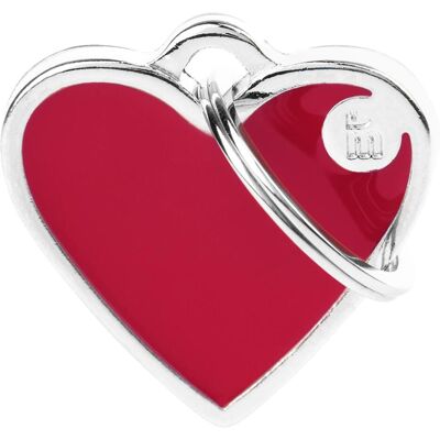 MyFamily BH50SHRED - Rouge Cœur Zamak Étiquette pour Animaux - Publicité MyFamily BH50SHRED - Rouge Cœur Zamak Étiquette pour Animaux - Publicité