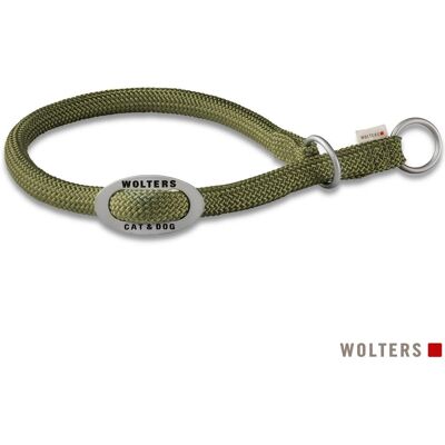 Wolters K2-Rope Programme Half-Check Collar 55 cm x 1,3 cm olive (Chien, Général), Collier + laisse - Publicité Wolters K2-Rope Programme Half-Check Collar 55 cm x 1,3 cm olive (Chien, Général), Collier + laisse - Publicité