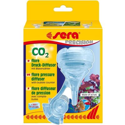 Diffuseur de Co2 Sera Flore - Pression avec Compte-bulles - jusqu'à 300L - Publicité Diffuseur de Co2 Sera Flore - Pression avec Compte-bulles - jusqu'à 300L - Publicité