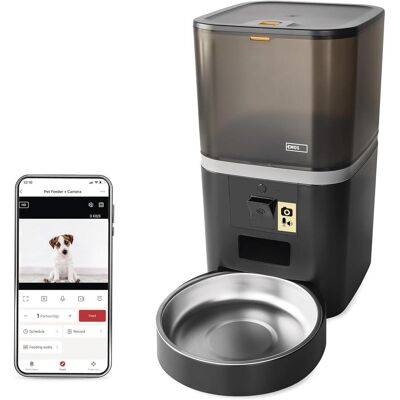 Emos Pet-106 - Mangeoire avec Caméra - Distributeur intelligent - Publicité Emos Pet-106 - Mangeoire avec Caméra - Distributeur intelligent - Publicité