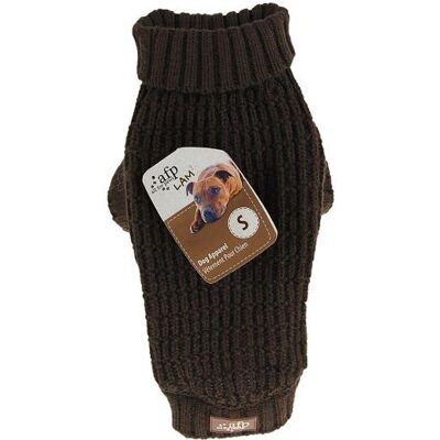All for Paws Pull à Tricoter pour Chien Marron M 30.5CM - Pull pour chiens - Publicité All for Paws Pull à Tricoter pour Chien Marron M 30.5CM - Pull pour chiens - Publicité