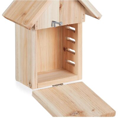 Relaxdays Maison pour insectes - 23x18x10 cm - Naturel - Publicité Relaxdays Maison pour insectes - 23x18x10 cm - Naturel - Publicité