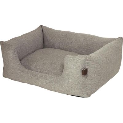 Lit pour chien Fantail Snooze - Nut Grey - Mousse à mémoire orthopédique - 80x60 cm - Publicité Lit pour chien Fantail Snooze - Nut Grey - Mousse à mémoire orthopédique - 80x60 cm - Publicité